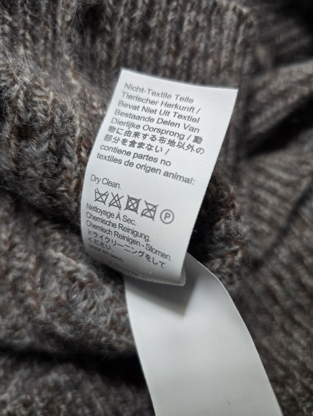 J.Crew Double Breasted Shawl Collar Cardigan Sweater Men Medium Wool Blend Large - Picture 9 of 10